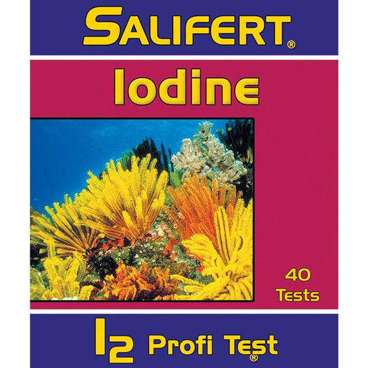 Salifert Iodine Test Kit - Ruby Mountain Aquarium supply