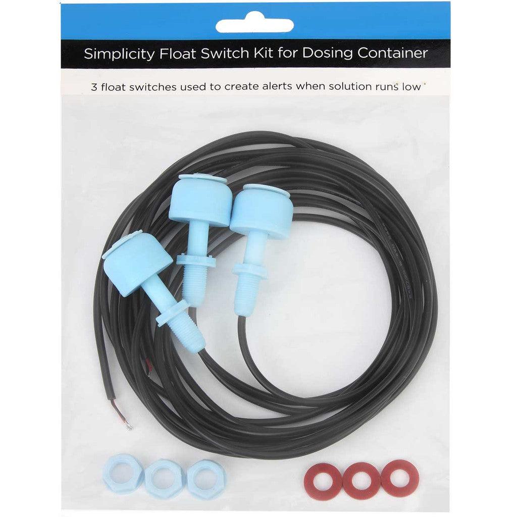 Simplicity Float Switch Kit for Dosing Container (3-Pack) - Ruby Mountain Aquarium supply