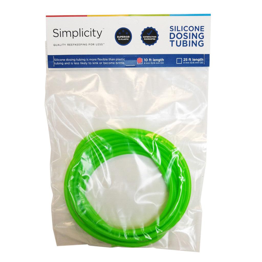 Simplicity Heavy-Duty Silicone Dosing Pump Tubing - Green - 10 Feet - Ruby Mountain Aquarium supply