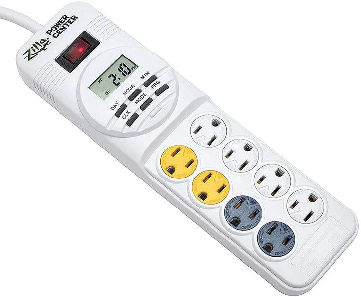 Zilla 24/7 Digital Timer Power Center - Ruby Mountain Aquarium supply