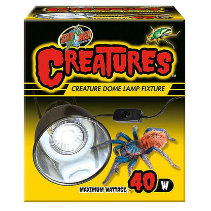 Zoo Med Creatures Creature Dome Lamp Fixture - Ruby Mountain Aquarium supply