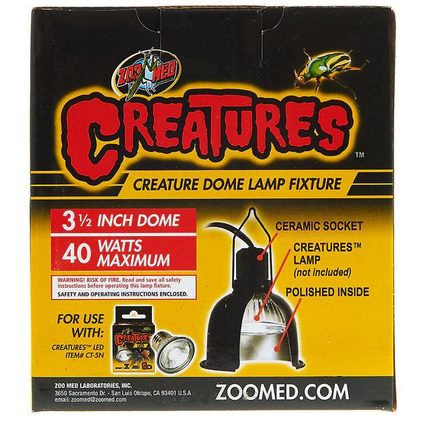 Zoo Med Creatures Creature Dome Lamp Fixture - Ruby Mountain Aquarium supply