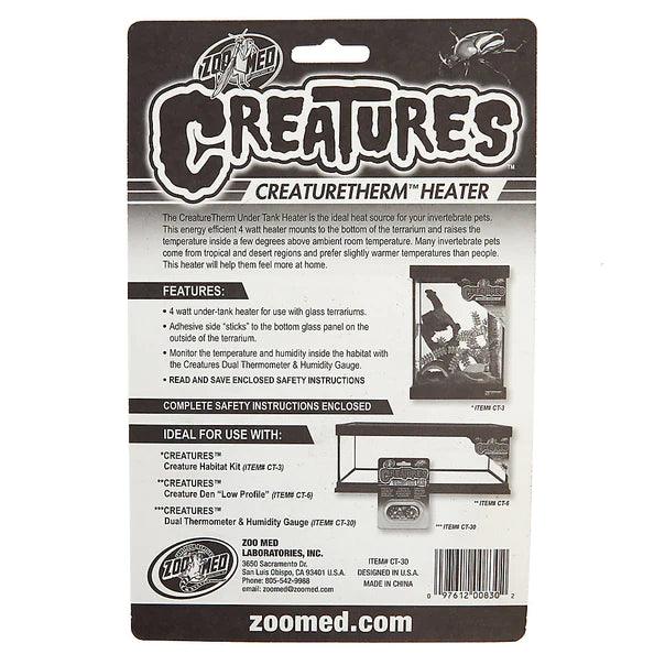 Zoo Med Creatures CreatureTherm Heater - Ruby Mountain Aquarium supply