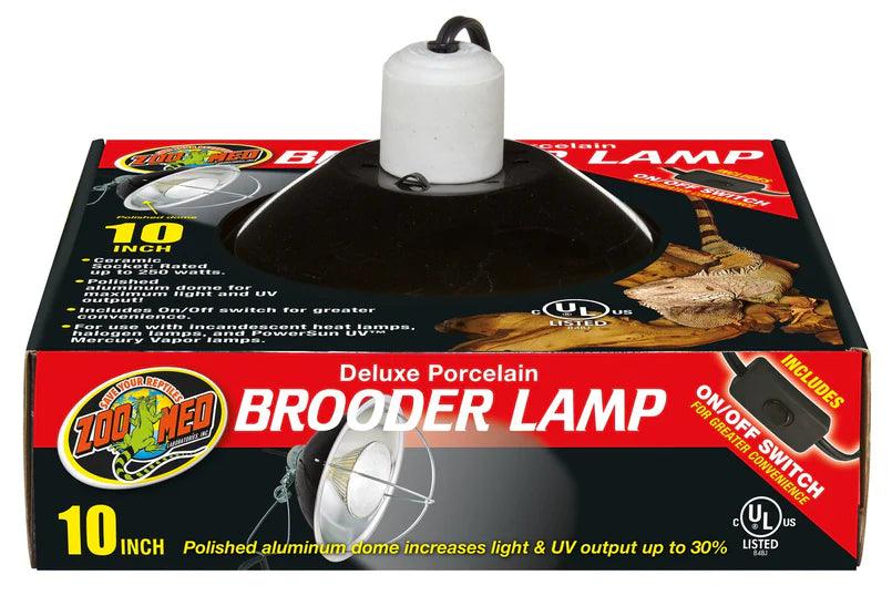 Zoo Med Deluxe Porcelain Brooder Lamp - Ruby Mountain Aquarium supply