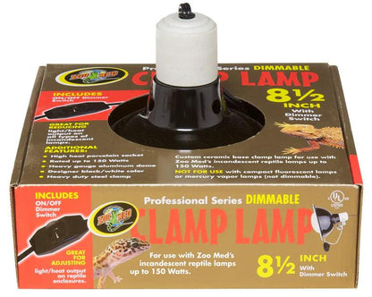 Zoo Med Professional Series Dimmable Clamp Lamp for Reptiles - Ruby Mountain Aquarium supply