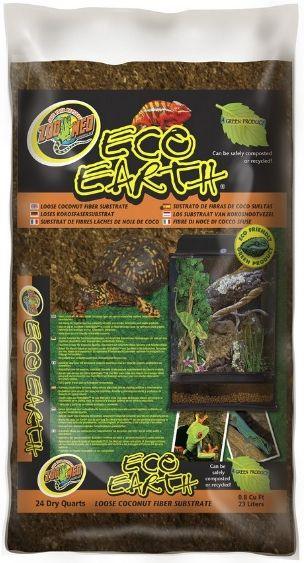 Zoo Med Eco Earth Loose Coconut Fiber Substrate - Ruby Mountain Aquarium supply